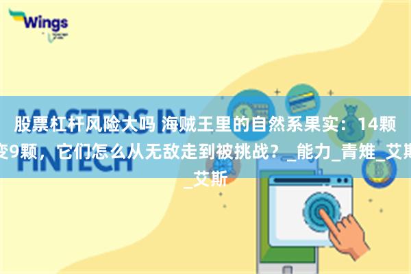 股票杠杆风险大吗 海贼王里的自然系果实：14颗变9颗，它们怎么从无敌走到被挑战？_能力_青雉_艾斯