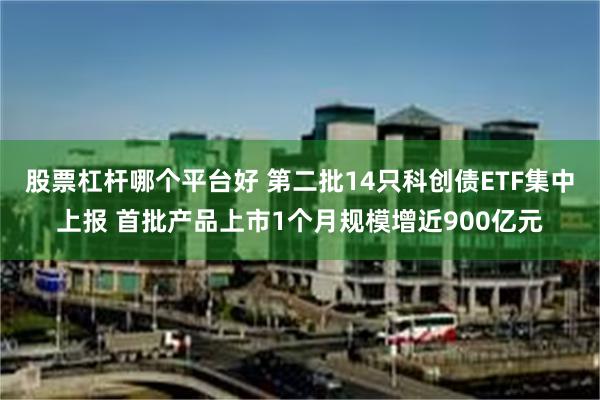 股票杠杆哪个平台好 第二批14只科创债ETF集中上报 首批产品上市1个月规模增近900亿元